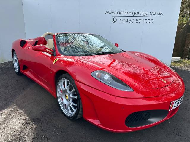 Ferrari F430 4.3 Spider 2dr F1 Convertible Petrol Rosso Corsa