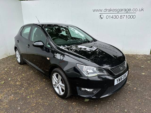 SEAT Ibiza 1.2 TSI 90 FR Technology 5dr Hatchback Petrol Black
