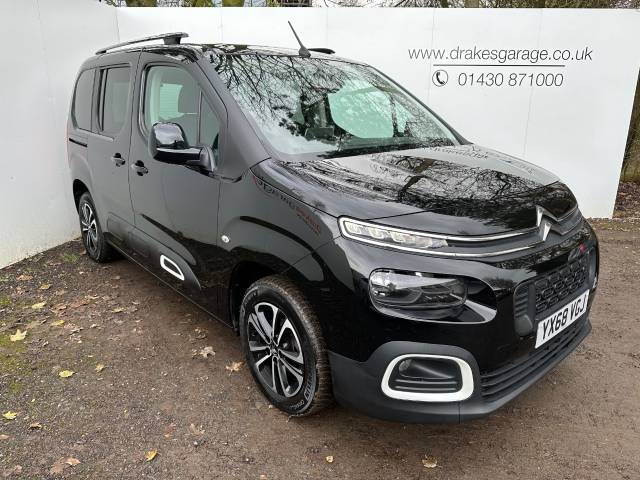 Citroen Berlingo 1.5 BlueHDi 100 Flair M 5dr MPV Diesel Black