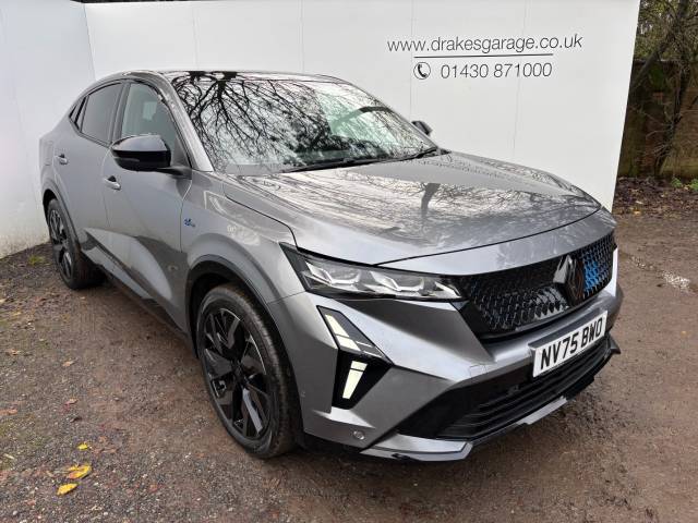 Renault Rafale 1.2 E-Tech FHEV Techno Esprit Alpine 5dr Auto 4C Coupe Petrol / Electric Hybrid Grey/black