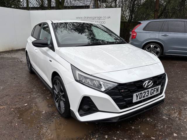 Hyundai i20 1.0T GDi 48V MHD 120 N Line 5dr Hatchback Petrol White