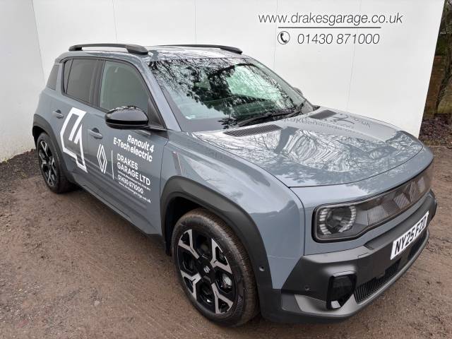 Renault 4 0.0 110kW Techno 52kWh Comfort range 5dr Auto Hatchback Electric Grey