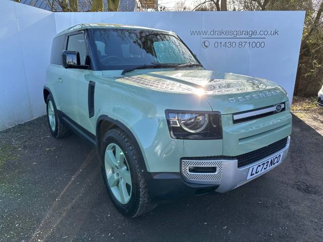 Land Rover Defender 3.0 D300 75th Limited Edition 90 3dr Auto Estate Diesel Green