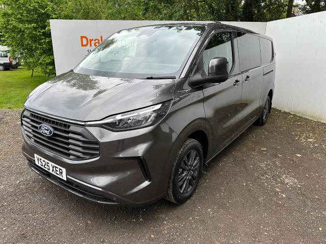 2025 Ford Transit Custom 2.0 EcoBlue 136ps H1 Double Cab Van Limited Auto
