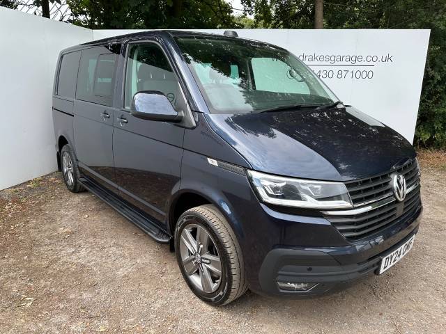 Volkswagen Transporter 2.0 BiTDI 204 Highline Kombi Van DSG Combi Van Diesel Blue