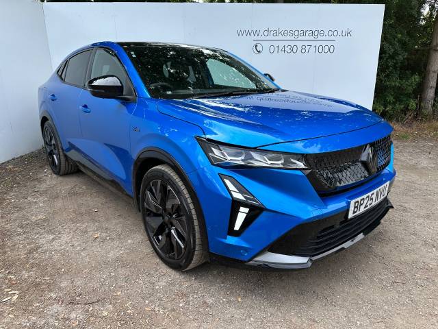 Renault Rafale 1.2 E-Tech PHEV Techno Esprit Alpine AWD 5dr Auto Coupe Petrol / Electric Hybrid Blue/black