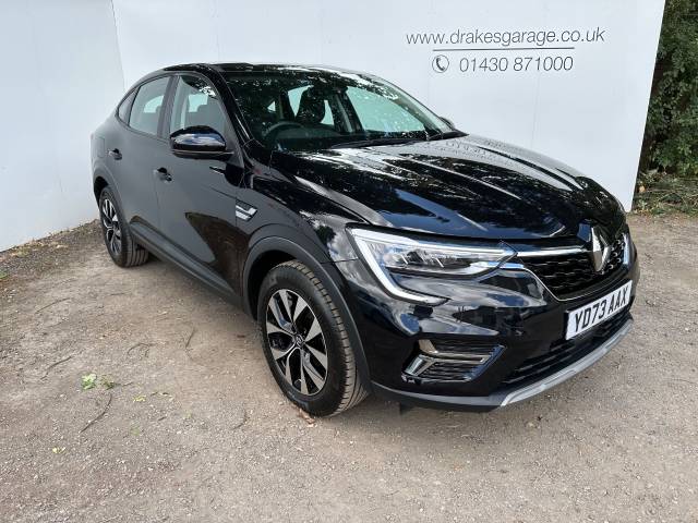 Renault Arkana 1.3 Mild hybrid 140 Evolution 5dr EDC Coupe Petrol Black