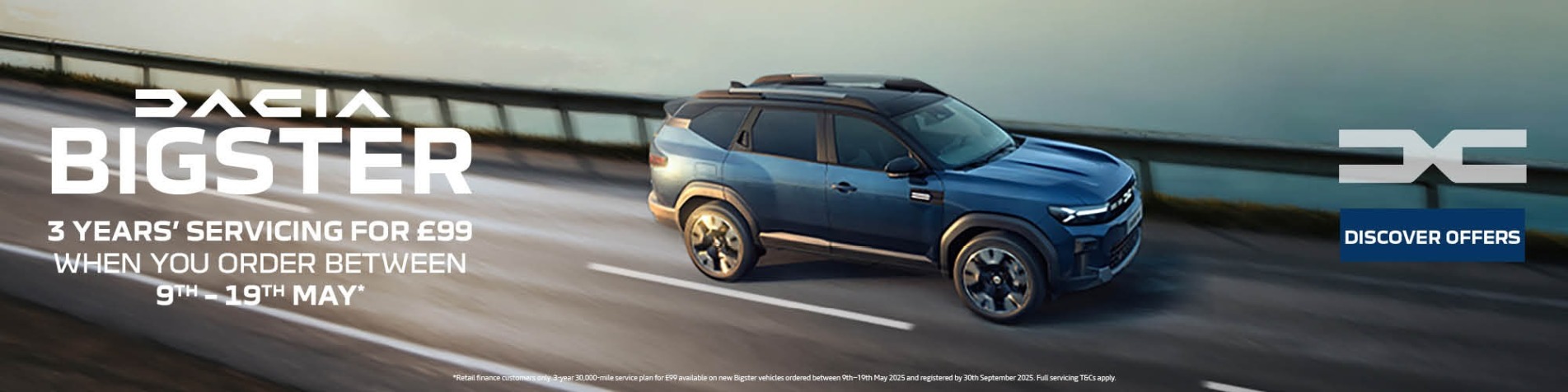 Dacia Bigster Servicing Q2 Banner