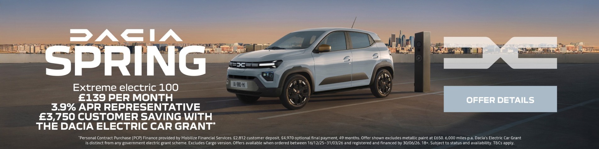 Dacia Spring Finance Q1