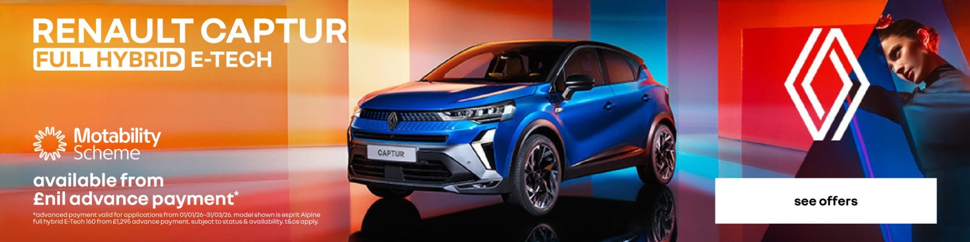 Renault Captur Motab Q1