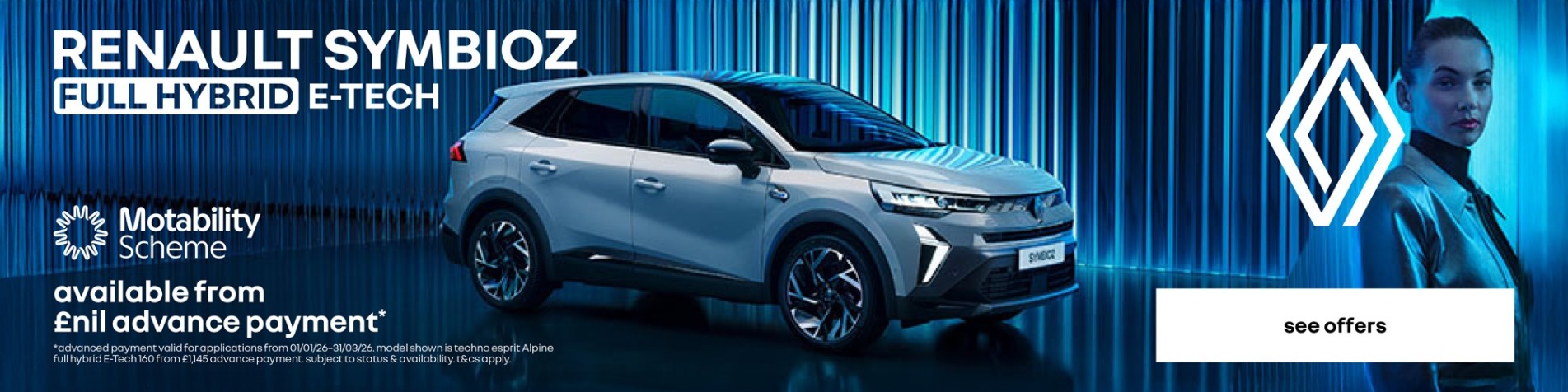 Renault Symbioz Motab