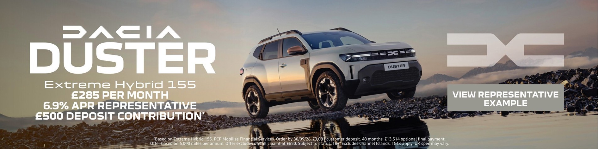 Dacia Duster Q3 PCP