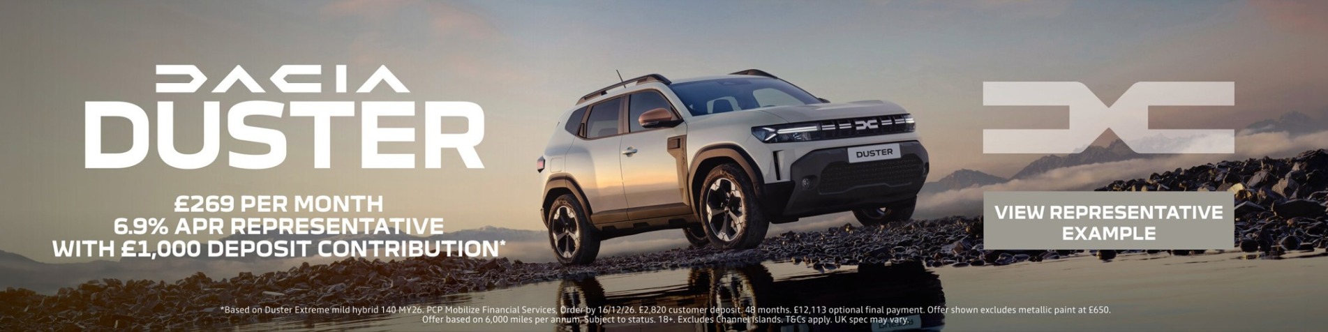 Duster Q4 banner