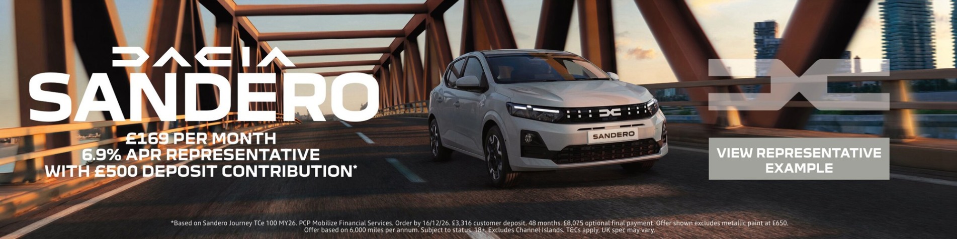 Sandero Q4 banner